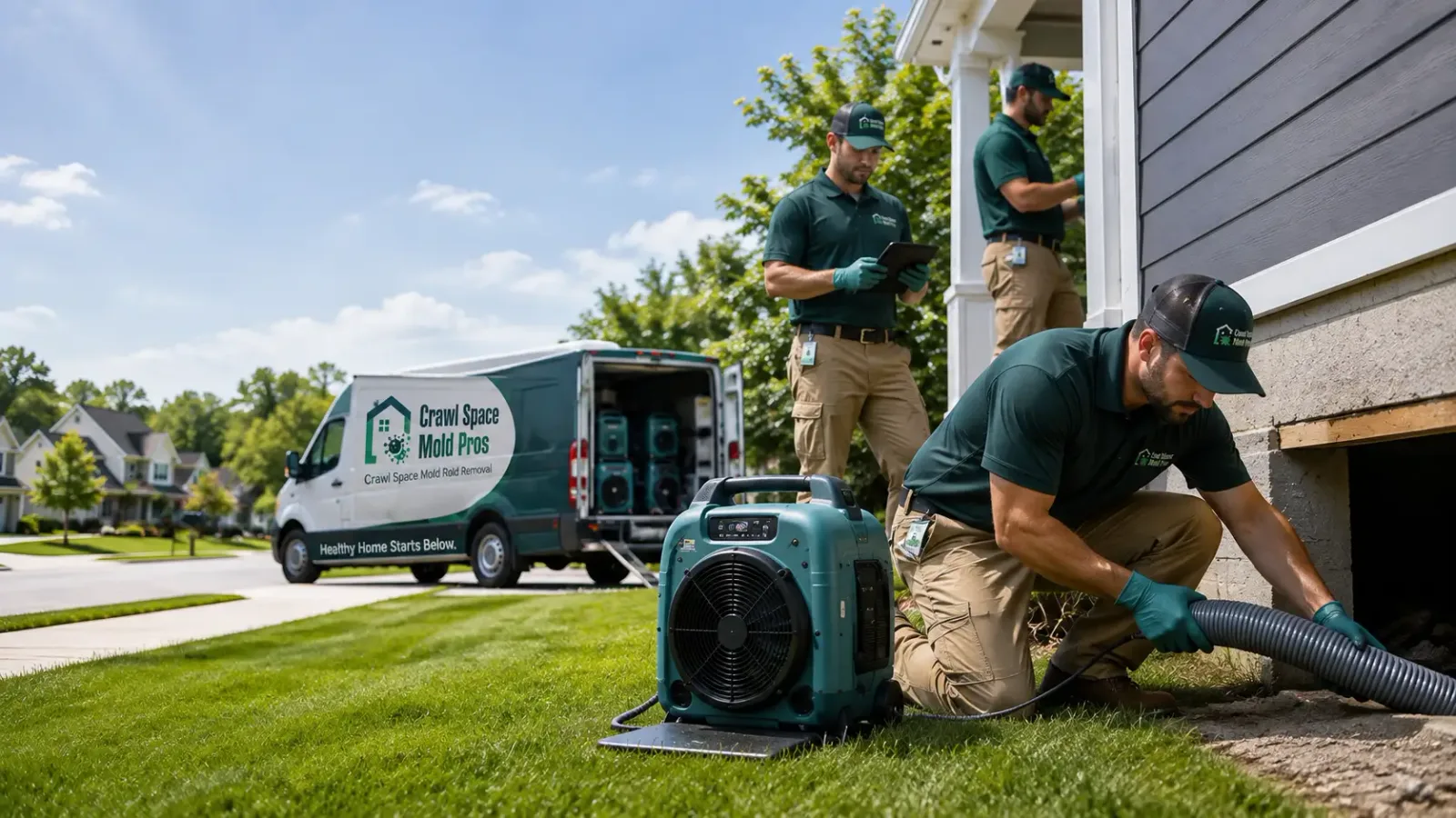 Crawl Space Mold Removal in Humarock, MA